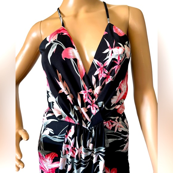 Charlotte Russe Floral Spaghetti Strap Women’s Dress - Picture 3 of 12